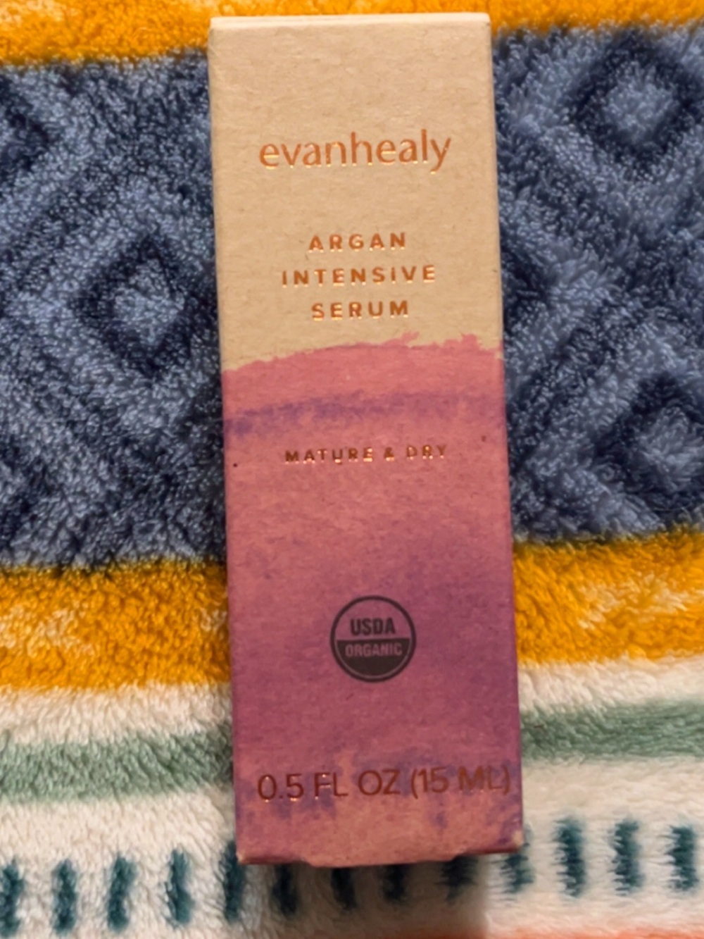 evanhealy Argan Intensive Serum - Pink & Cream Box